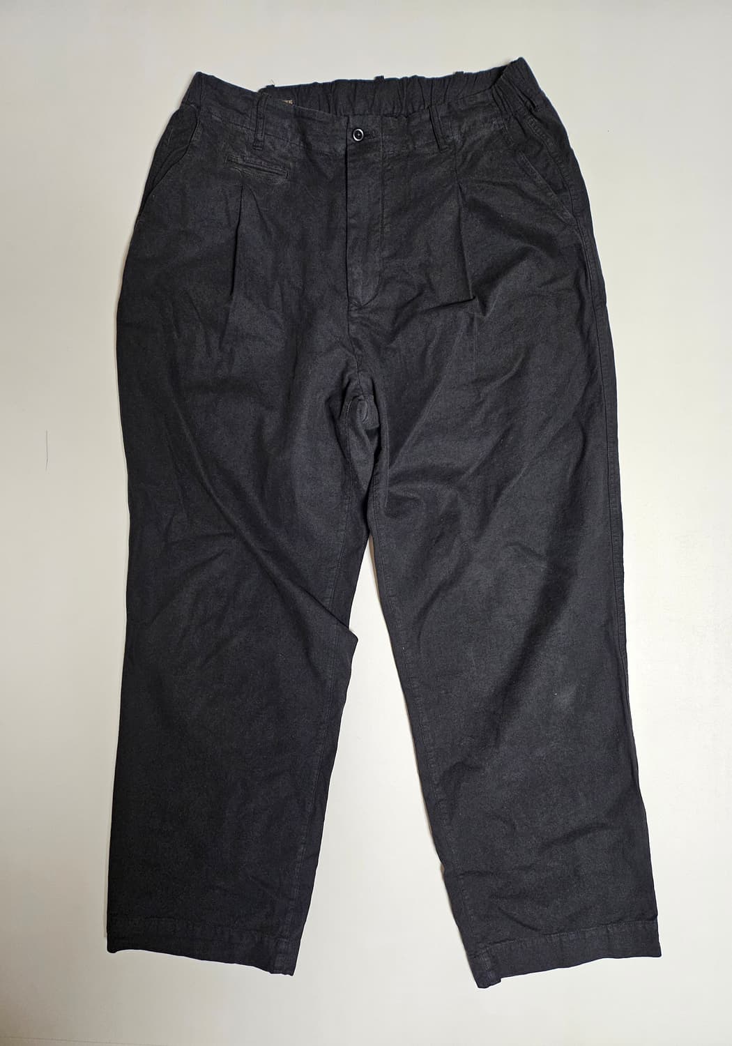 비헤비어 블랙 DYED 싱글 자켓 셋업 상품이미지4