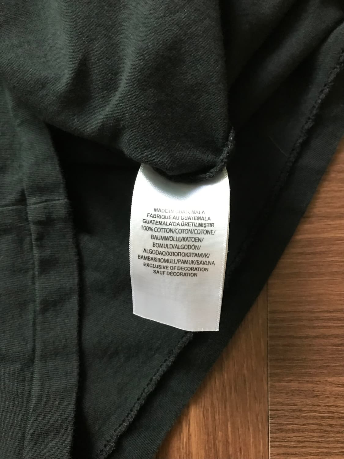 폴로 랄프로렌 중앙 스펠아웃 블랙 반팔티 상품이미지7