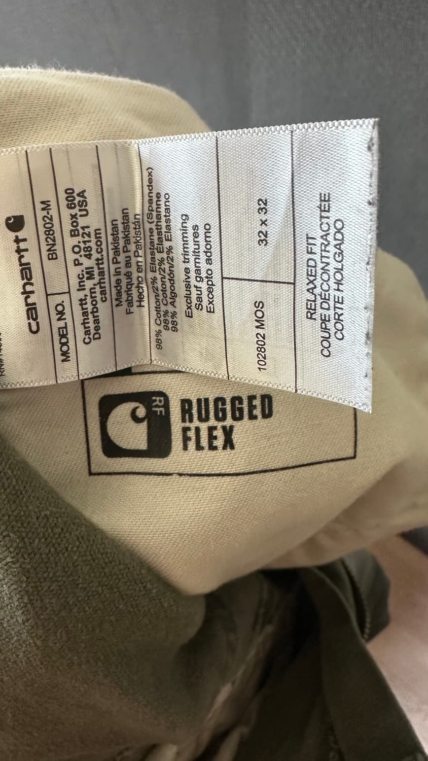 칼하트 Rugged Flex 더블니 팬츠 32 상품이미지4