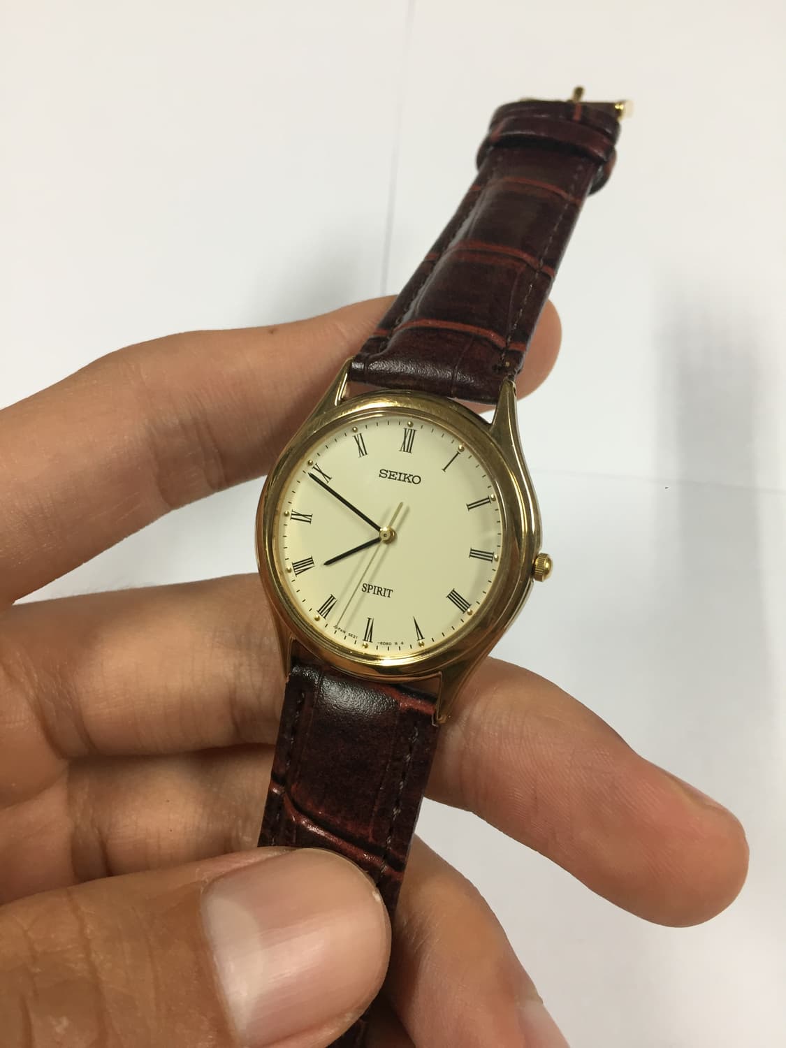 90s seiko spirit roman quartz gold 상품이미지3