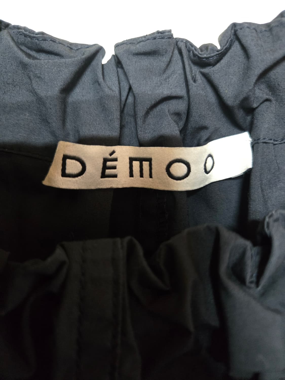 DEMOO 네이비 셔링 롱 원피스 free 상품이미지6