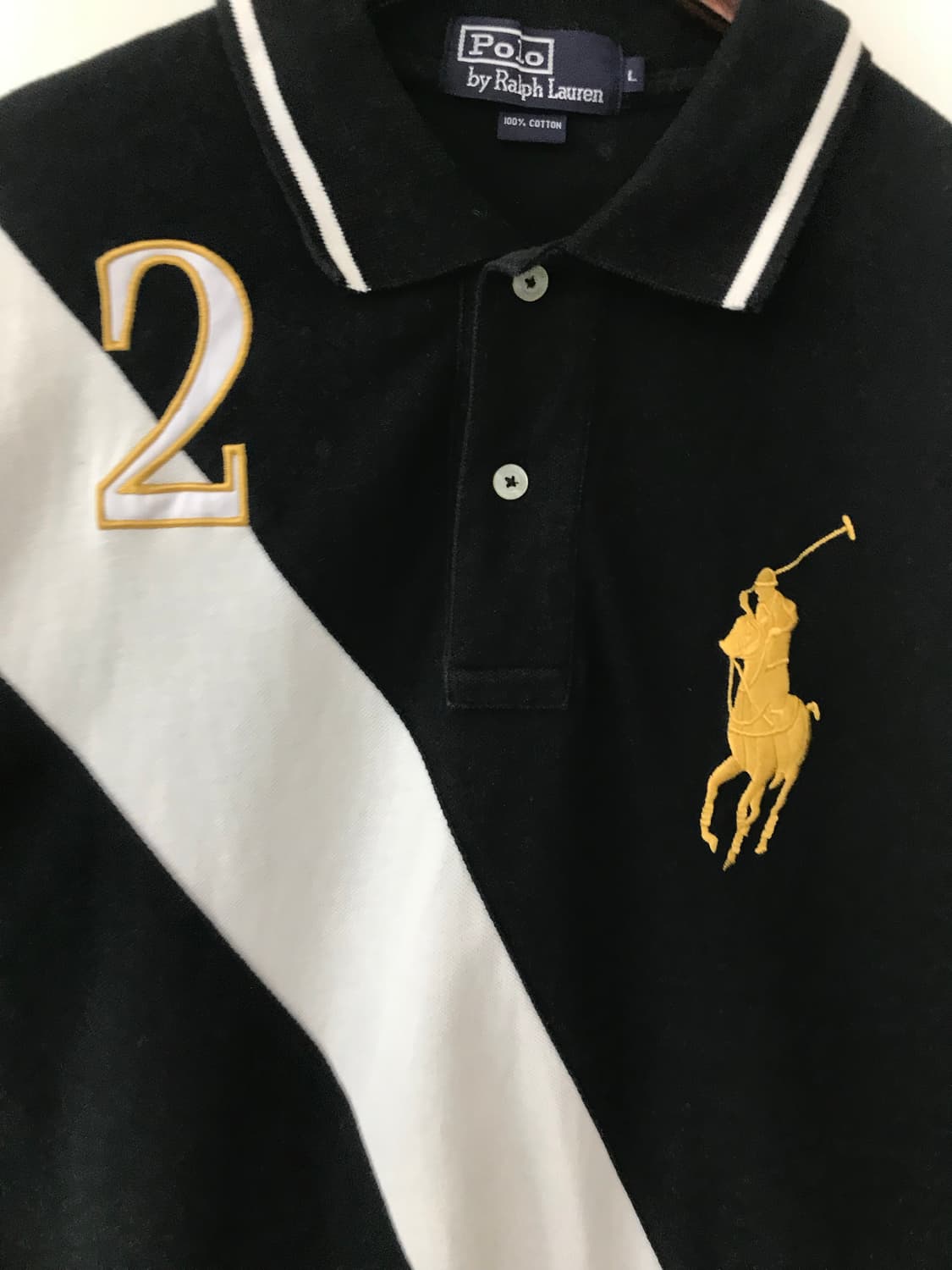 폴로 랄프로렌 빅포니 블랙 워치 반팔 피케 티셔츠 상품이미지5