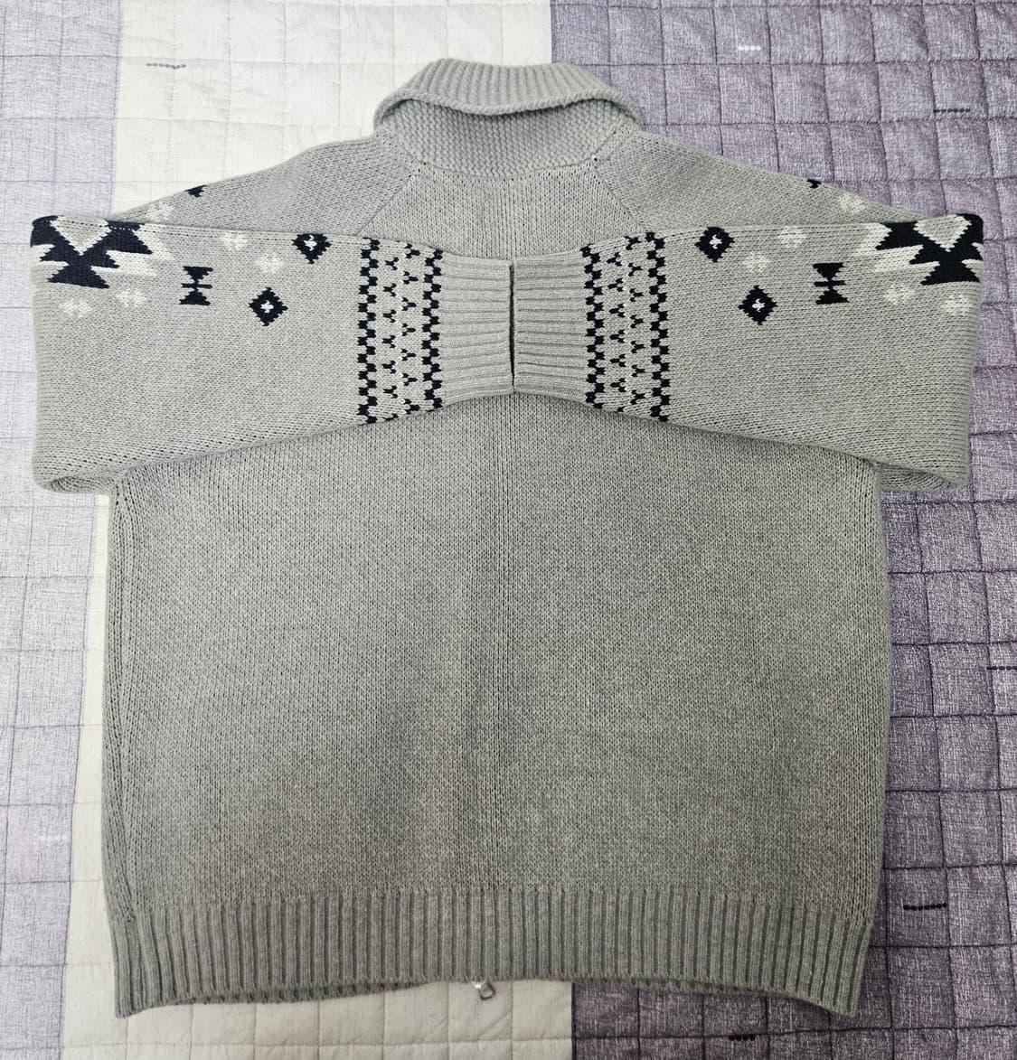 홀리선 코위찬 가디건 그레이 상품이미지4