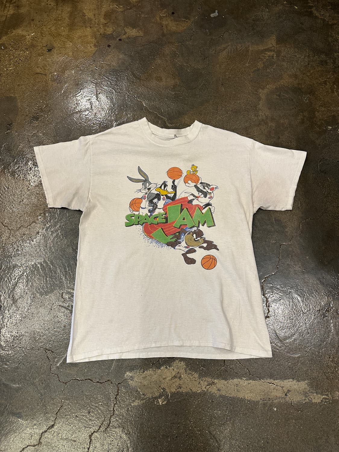 Space Jam  스페이스잼 프린팅 반팔티 L 상품이미지1