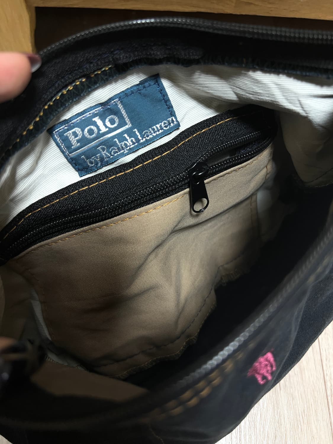 폴로 빈티지 커스텀 가방 상품이미지2