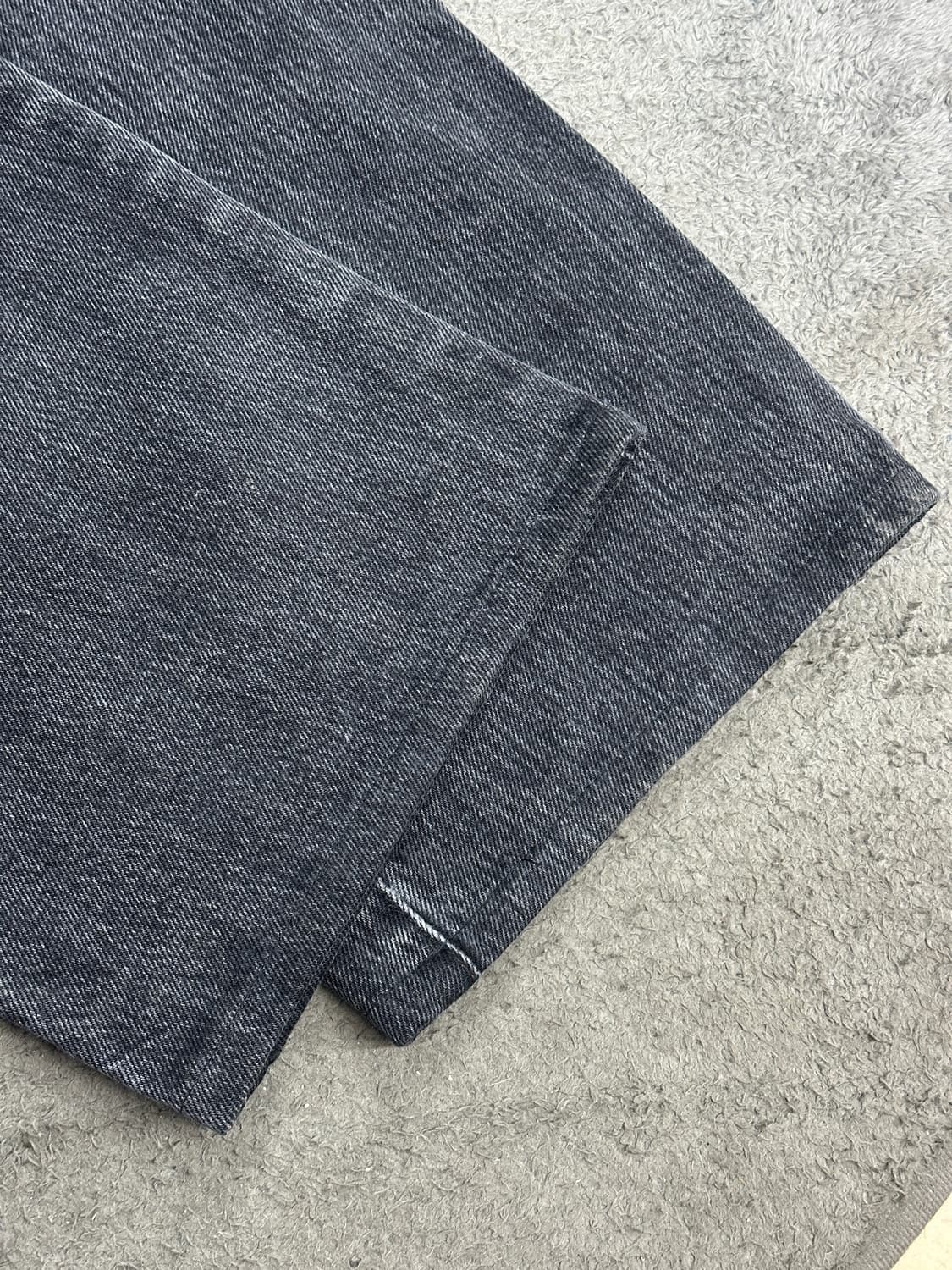 Supreme 레귤러 진 블랙 36 상품이미지10