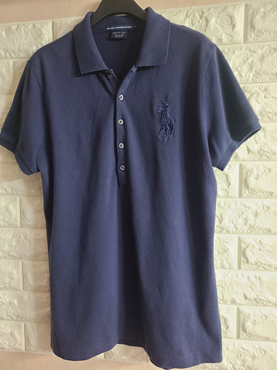 폴로 랄프로렌 여자 반팔 폴로셔츠(L) 상품이미지1