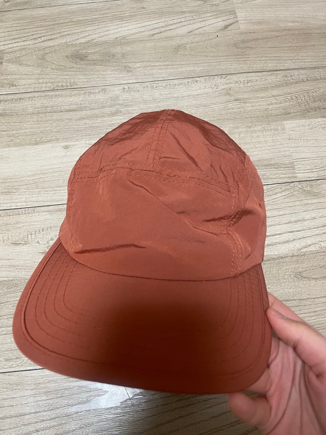 빈티지 나일론 볼캡 오렌지 상품이미지1