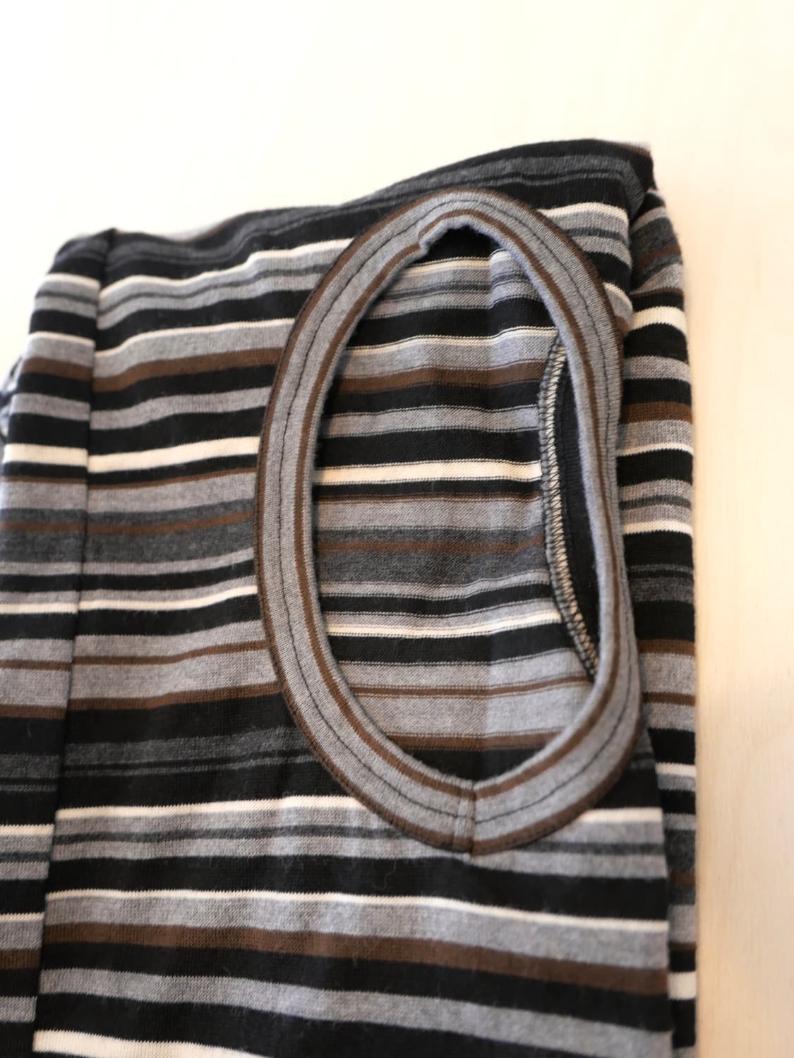 준야 와타나베 스트라이프 머플러 상품이미지5