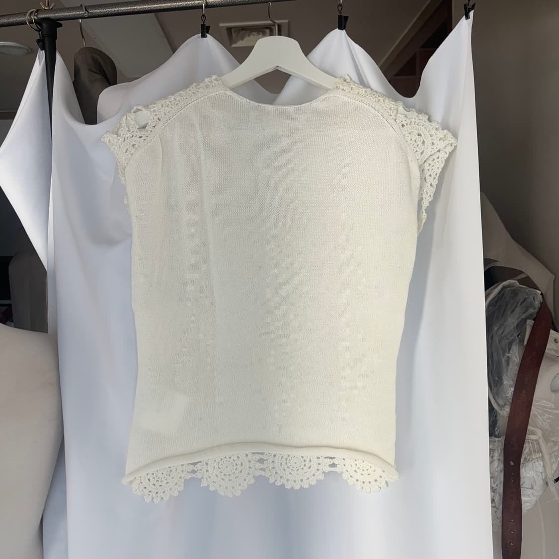 Comme des garcons crochet knit top 상품이미지2