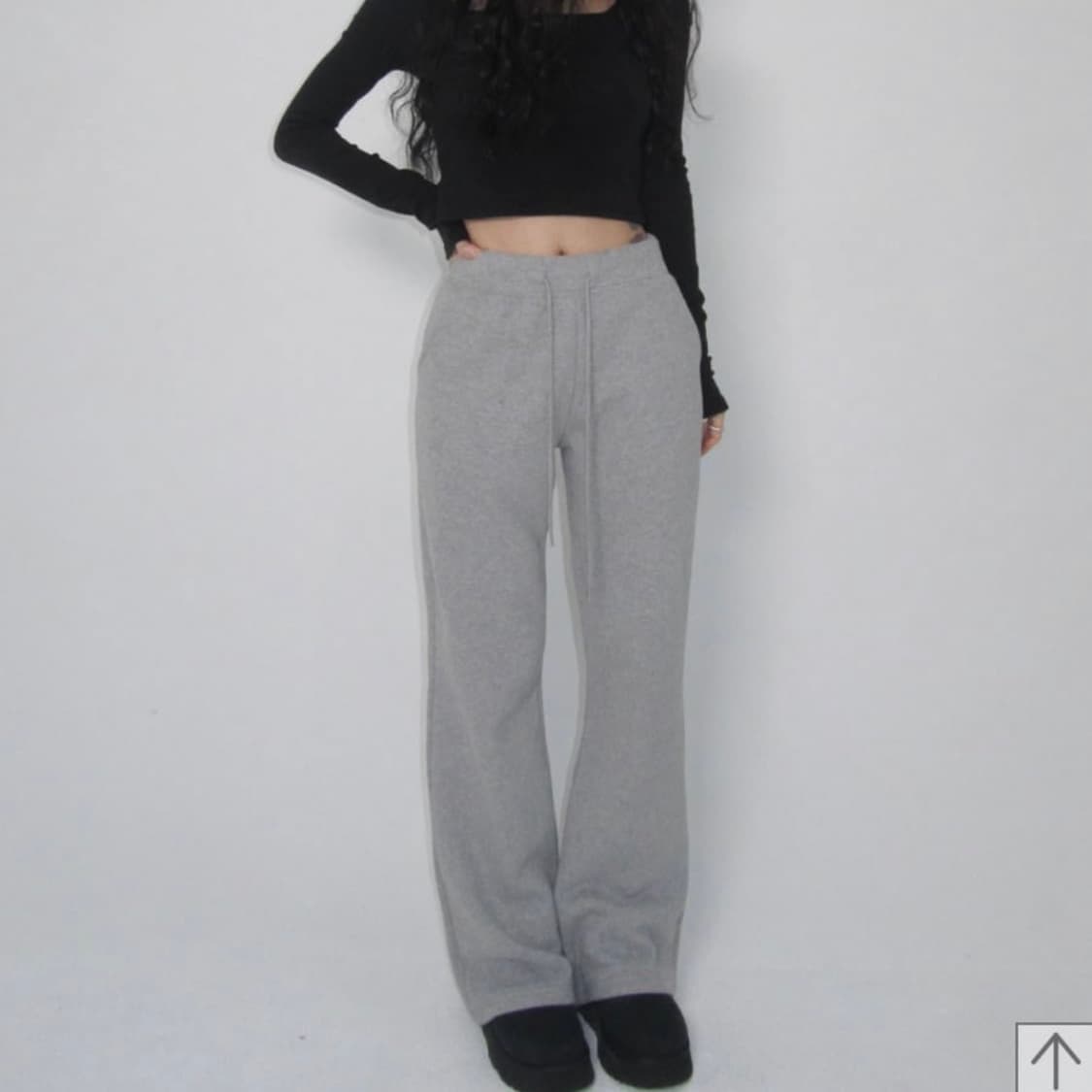 페일제이드 퍼지 베이직 트레이닝 팬츠 그레이 상품이미지1