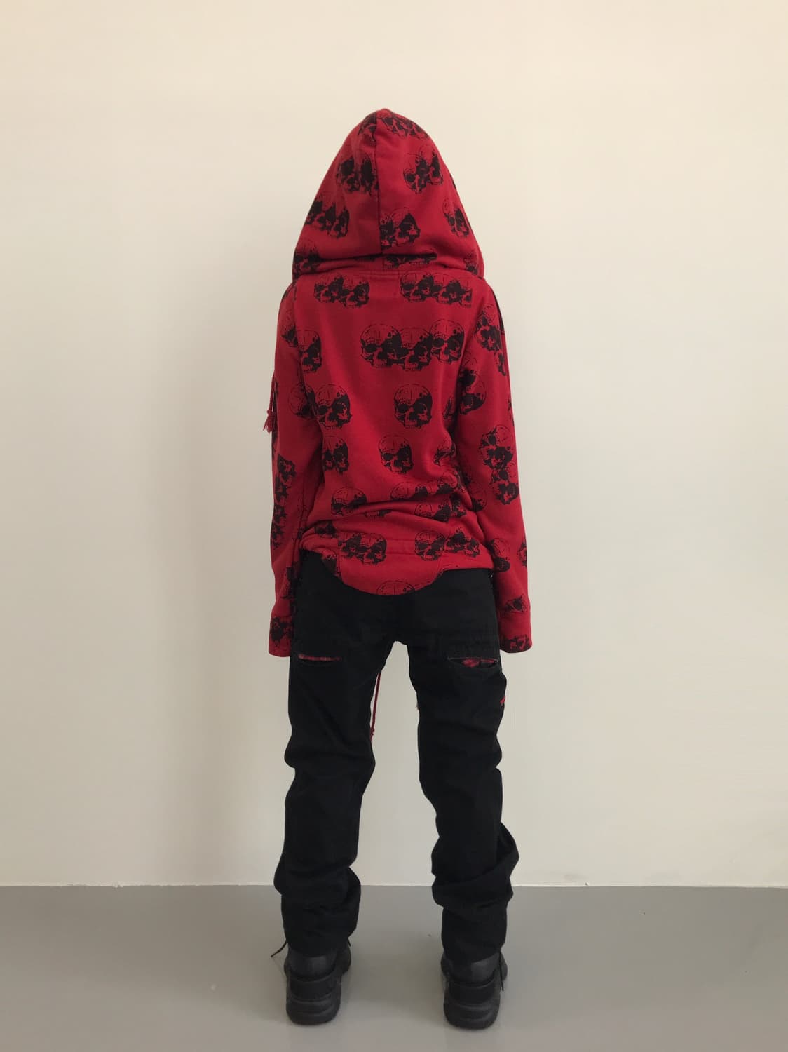 Jpn Y2k Black Detail Pants 상품이미지5
