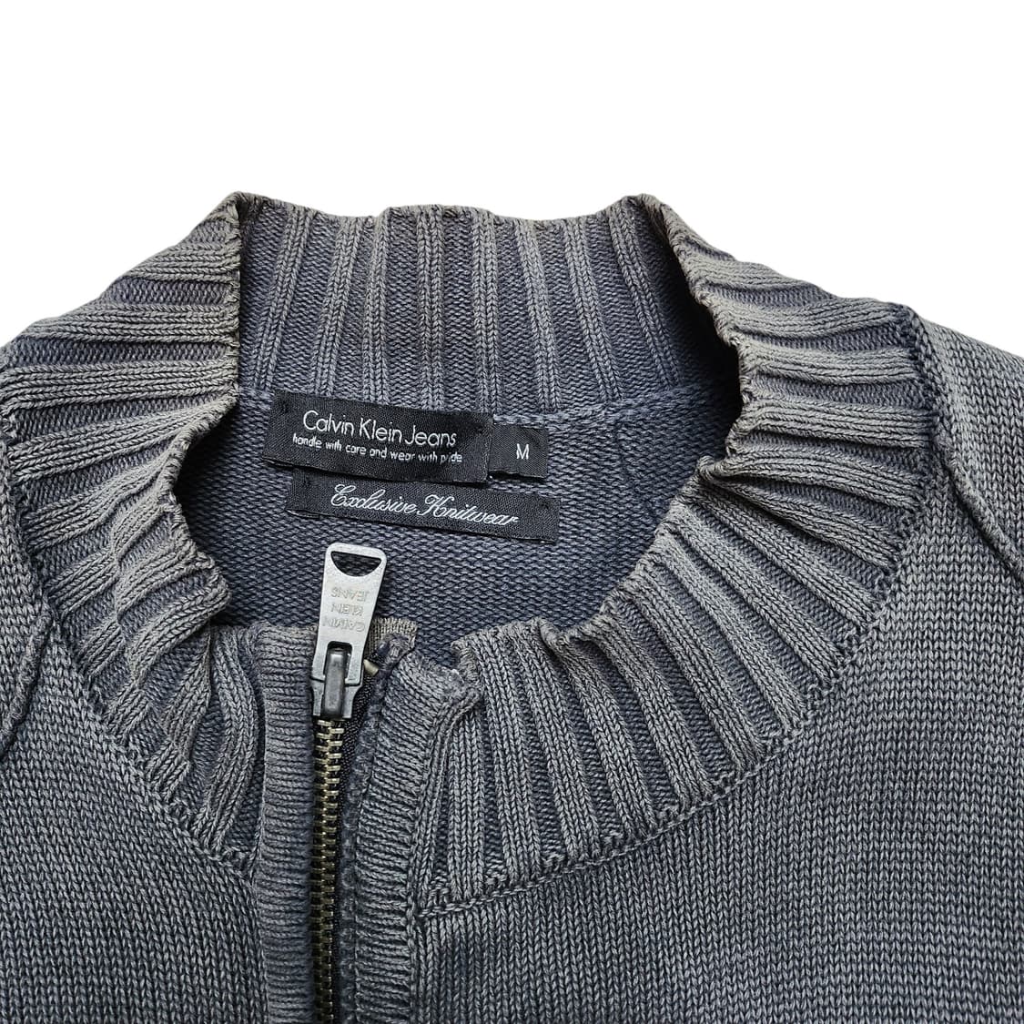 켈빈클라인 니트 집업 상품이미지2