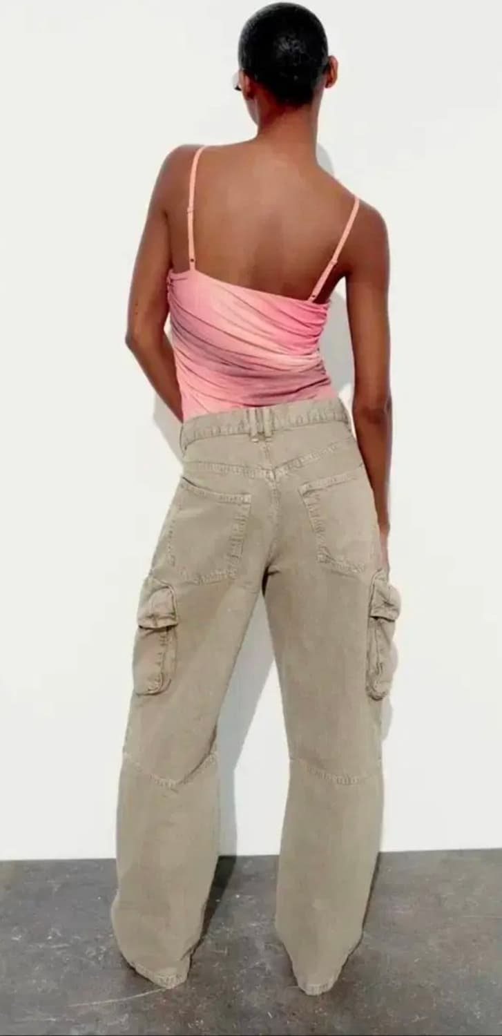 새상품 자라 zara bodysuit 바디수트 바디프로필의상 M 상품이미지3