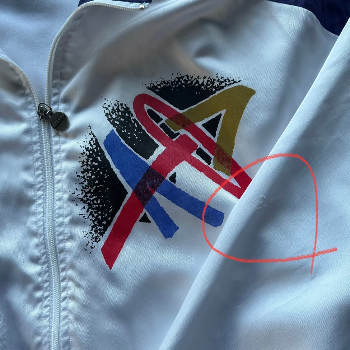 [L]아디다스 90s 재팬 올드스쿨 스테판 에드베리 테니스 바람막이 상품이미지10