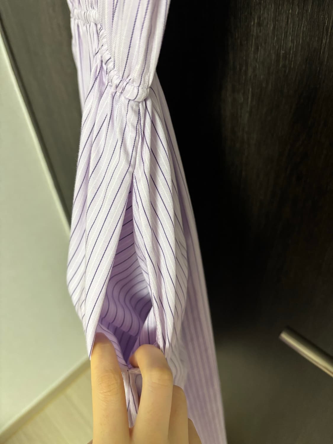 르니나 보라색 롱원피스 퍼플 s 여름 반팔 상품이미지8