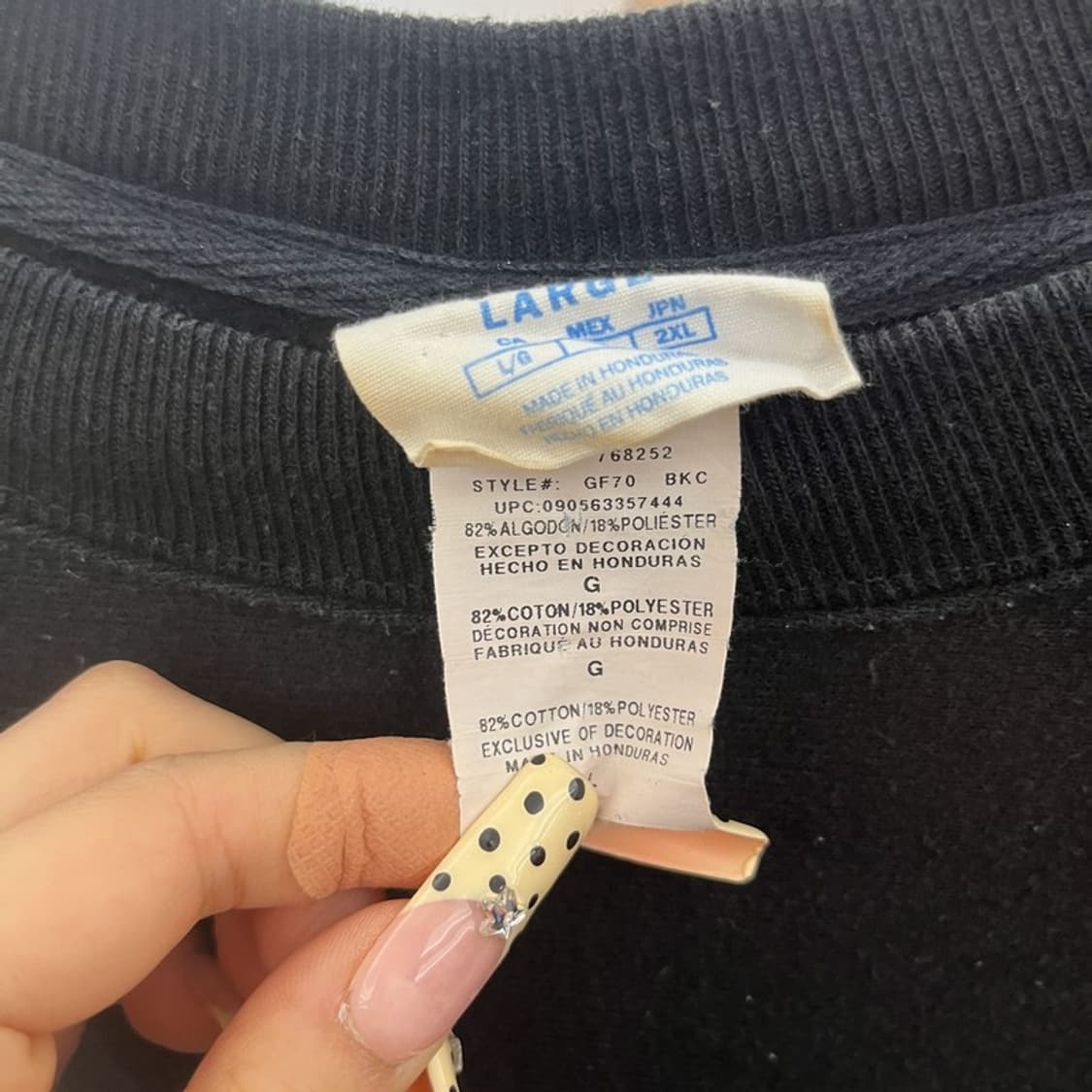 챔피온 리버스위브 자수패치 모던 약기모 맨투맨 L C09912 상품이미지6