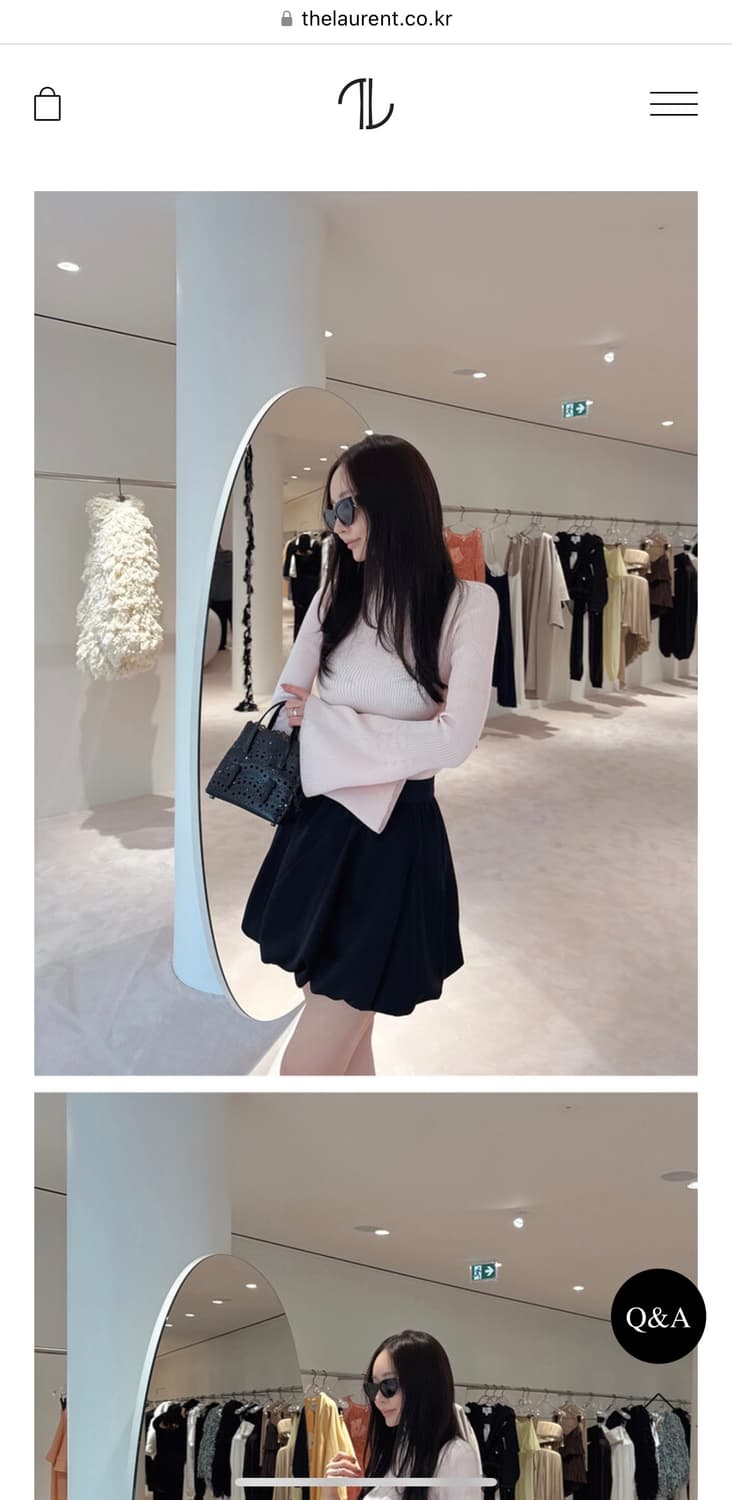 더로랑 Blossom wholegarment knit 상품이미지2