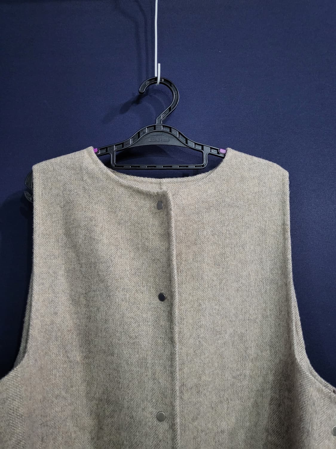 팔라스 울 핸드메이드 롱베스트 상품이미지2