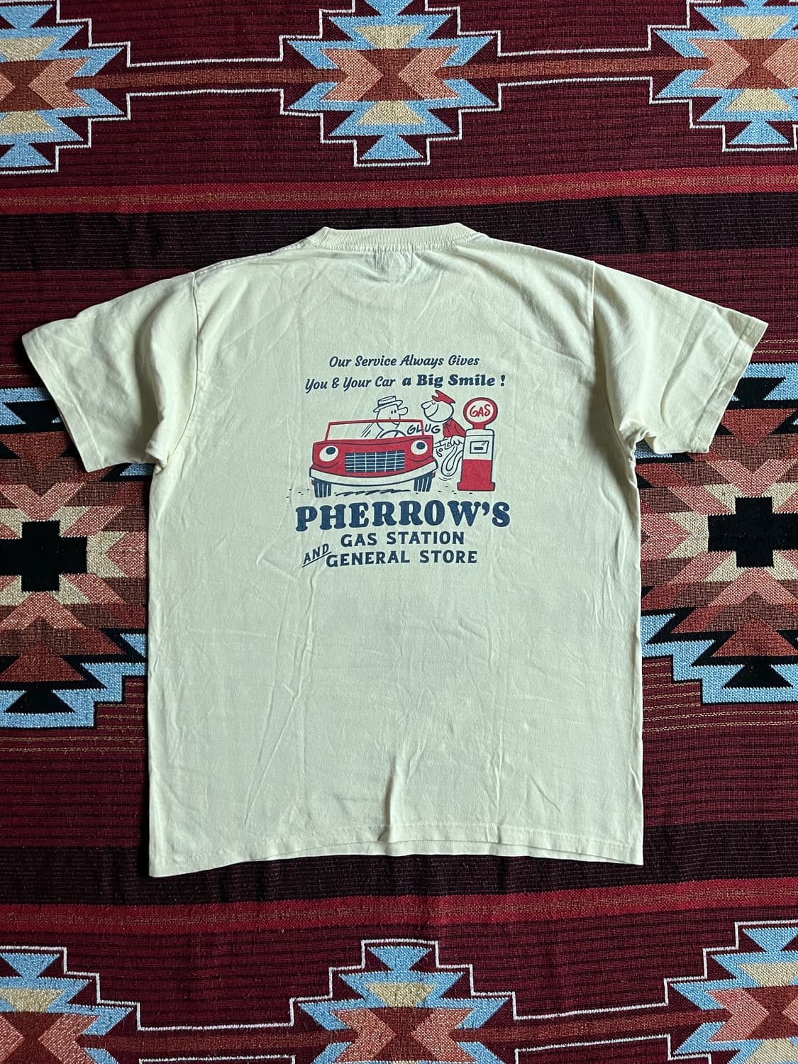 페로우즈 가스스테이션 반팔 티셔츠 PHERROW'S 상품이미지1