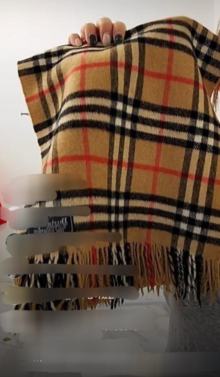 버버리 목도리 상품이미지2