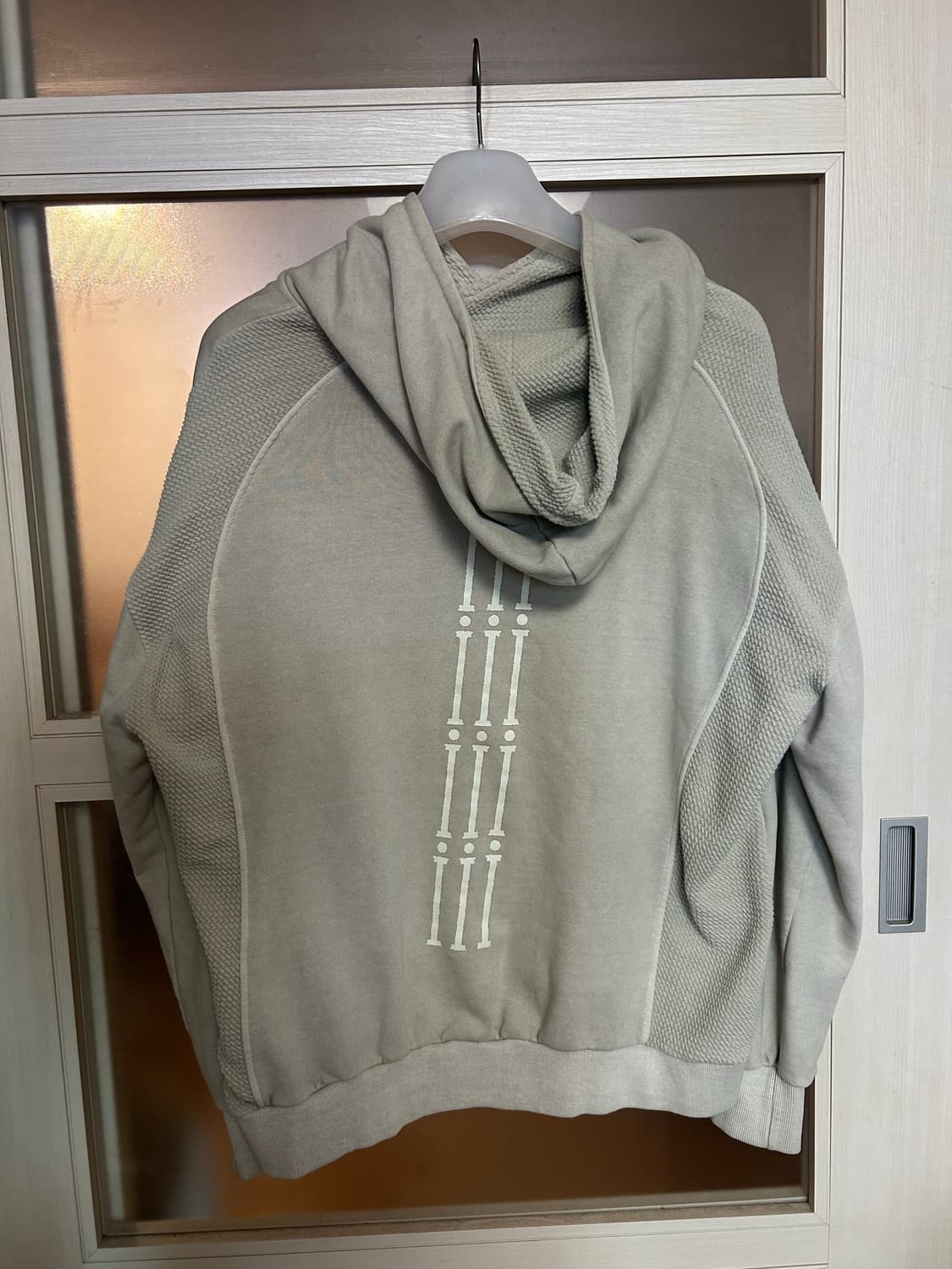 Ignota Core:6 Washed Hoodie Light Beige 상품이미지3