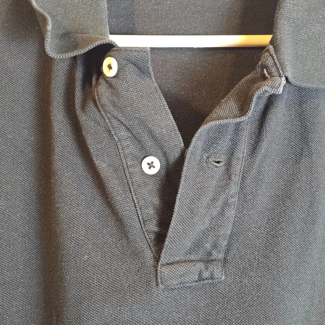 폴로 랄프로렌 빅포니 반팔 카라티 블랙 옐로우 상품이미지3