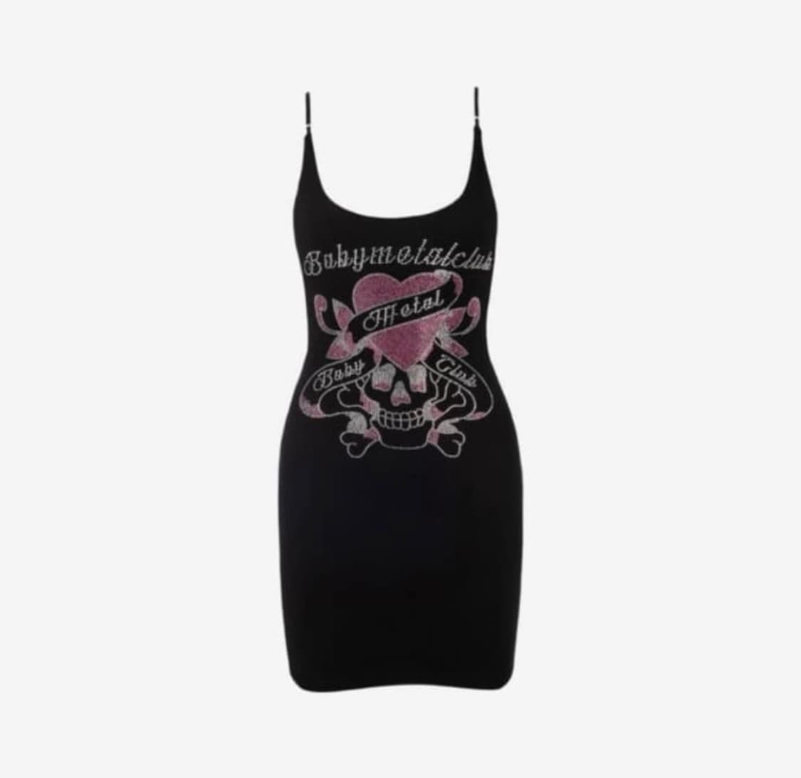 베이비메탈클럽 트윙클 스컬 드레스 상품이미지1