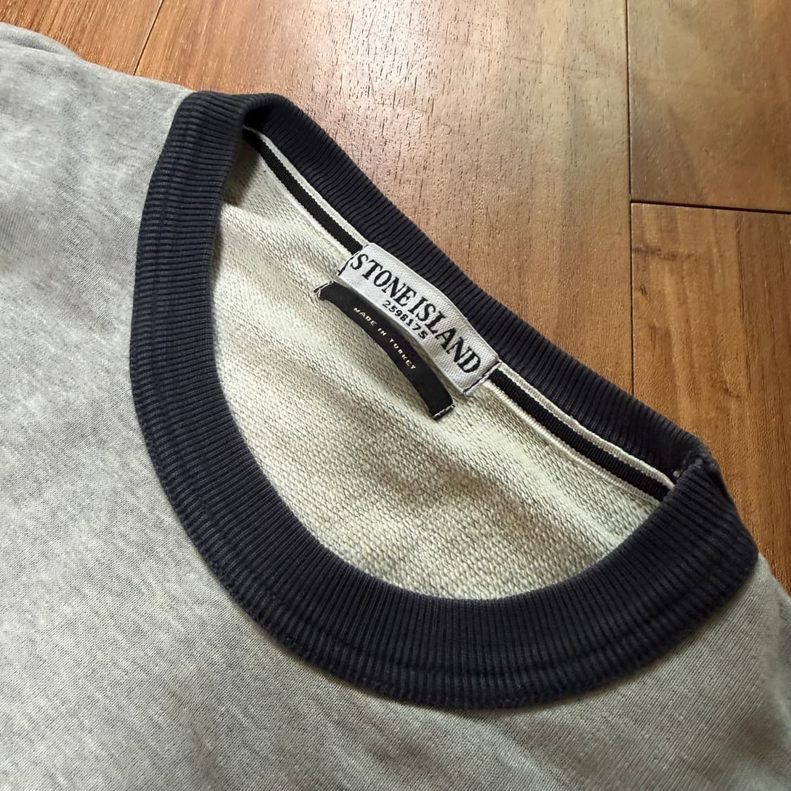 90S 스톤아일랜드 아카이브 가먼트다잉 맨투맨 상품이미지2