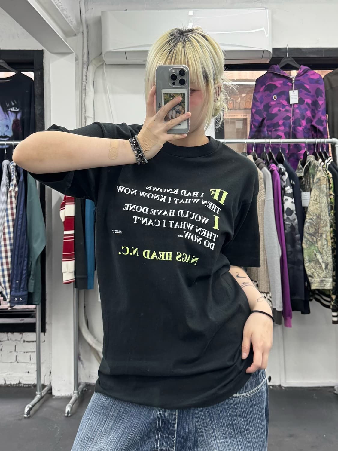 VTG Fruit of the room 텍스트 티셔츠 상품이미지5