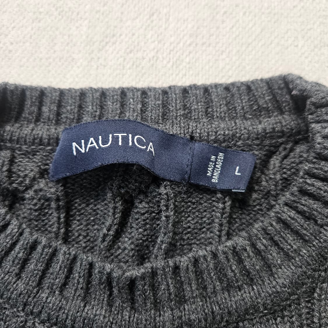 L 노티카 빈티지 케이블 니트 0325Y 상품이미지3