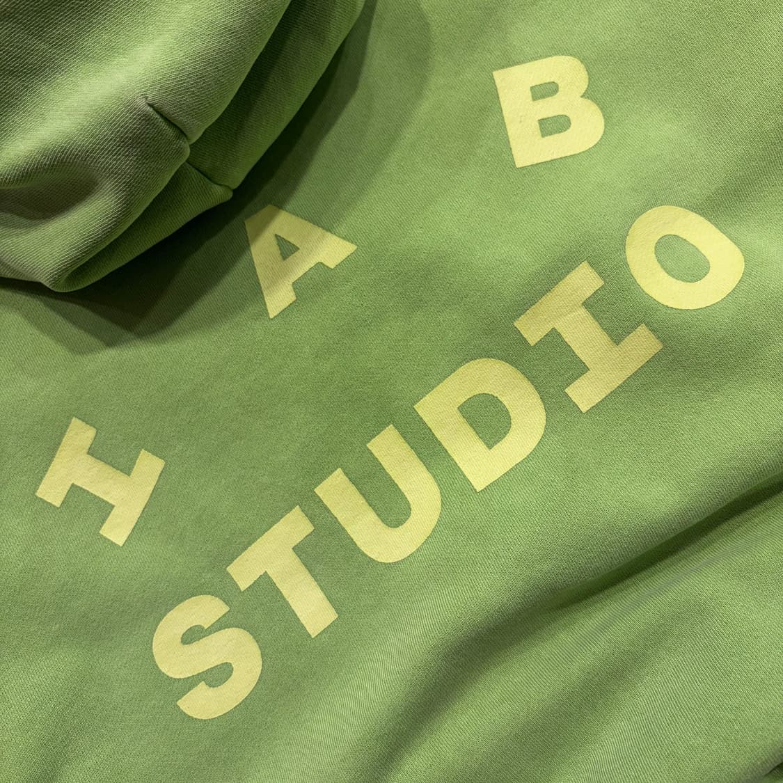 [M] 아이앱스튜디오 IAB Studio 애플 그린 후드티 B807 상품이미지4