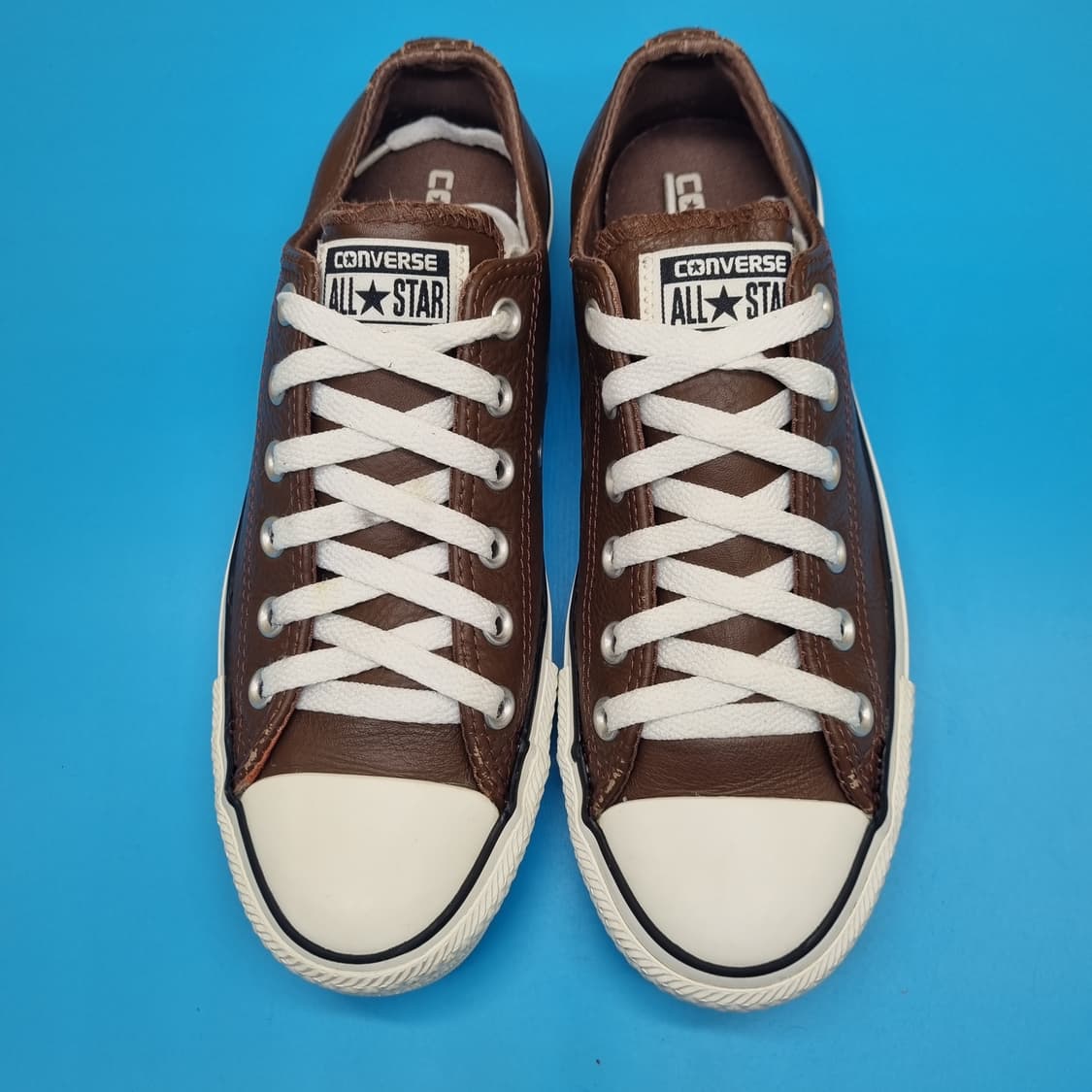 컨버스 브라운 가죽스니커즈250 상품이미지2