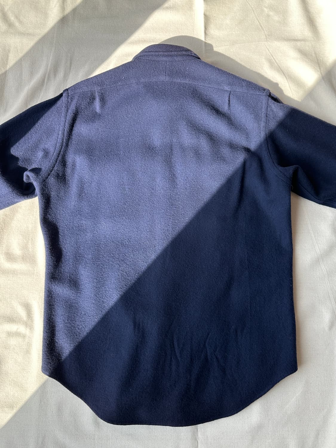 폴로 헤비 램스울 밀리터리 셔츠 M 상품이미지8