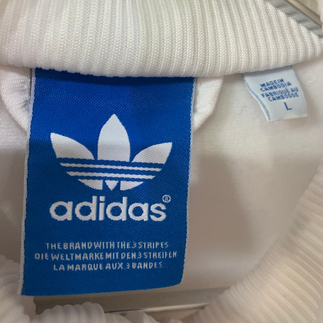 아디다스 화이트 져지 상품이미지3