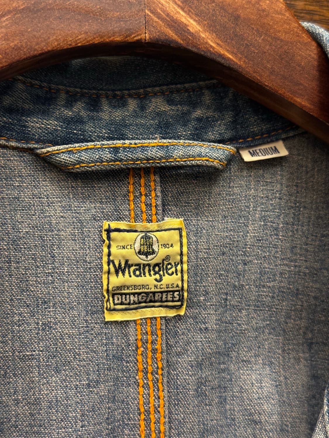 Wrangler Blue Bell Denim Chore Jacket 상품이미지7