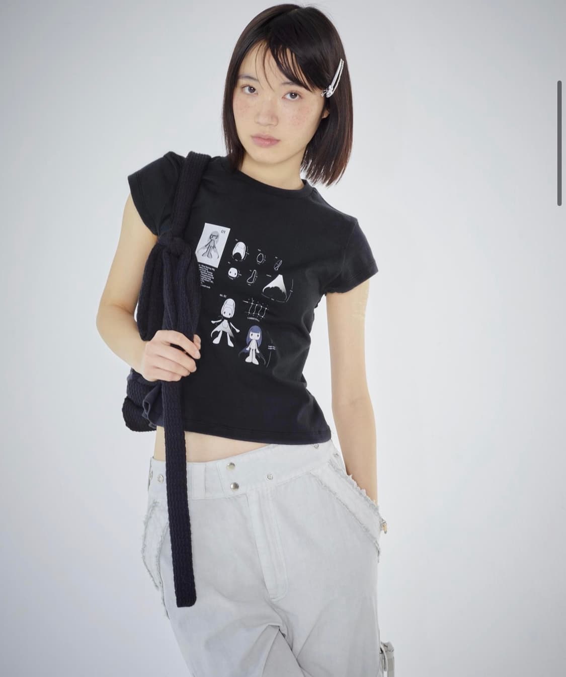 (Coysio) LEGNA반팔 CHARCOAL 상품이미지2