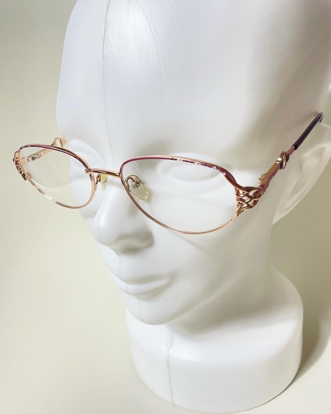 90s Italy Monaroisa 빈티지 라운드 안경 상품이미지8