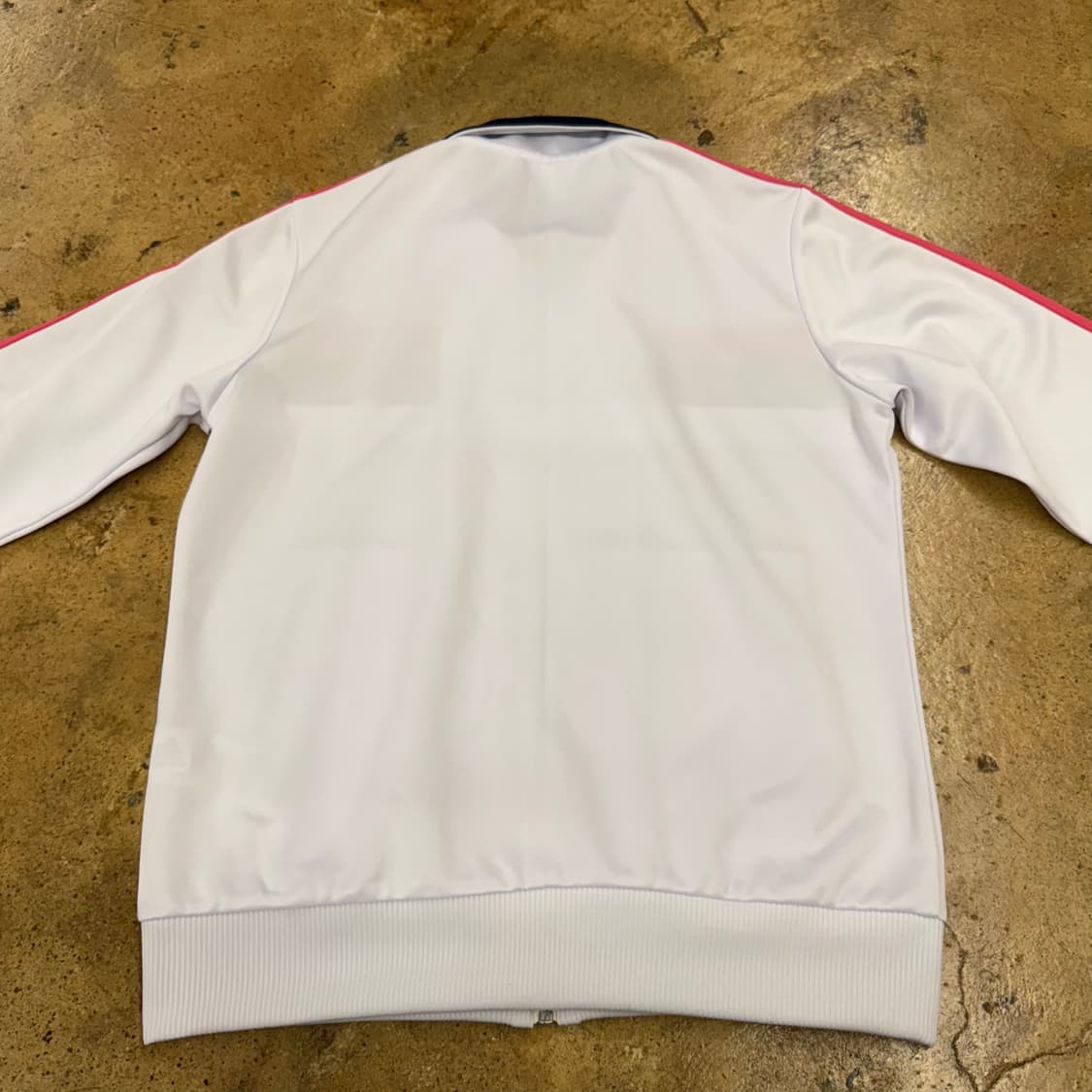 아디다스 흰핑 화이트 핑크 져지 트랙탑 90 상품이미지4