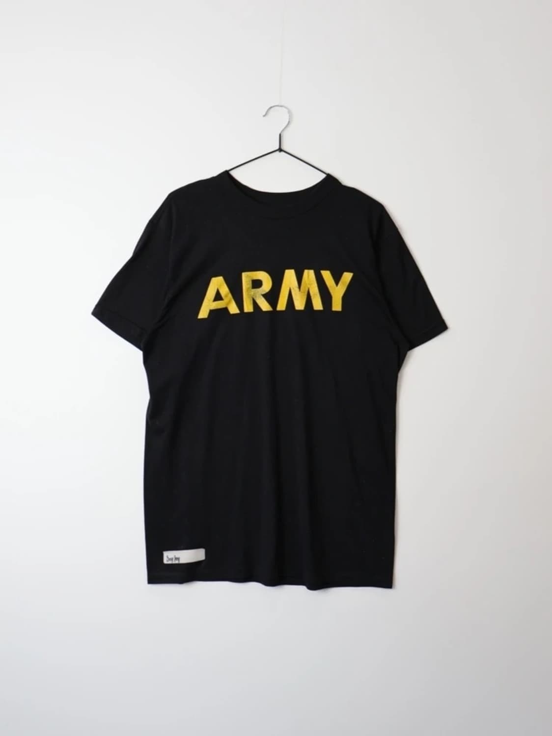 US Army Training T Shirt Black 상품이미지4