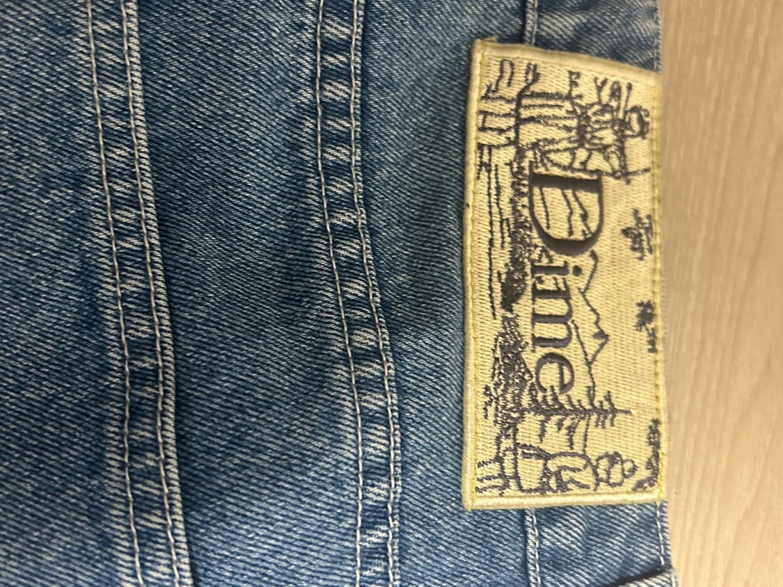 다임 데님 팬츠 L 상품이미지4