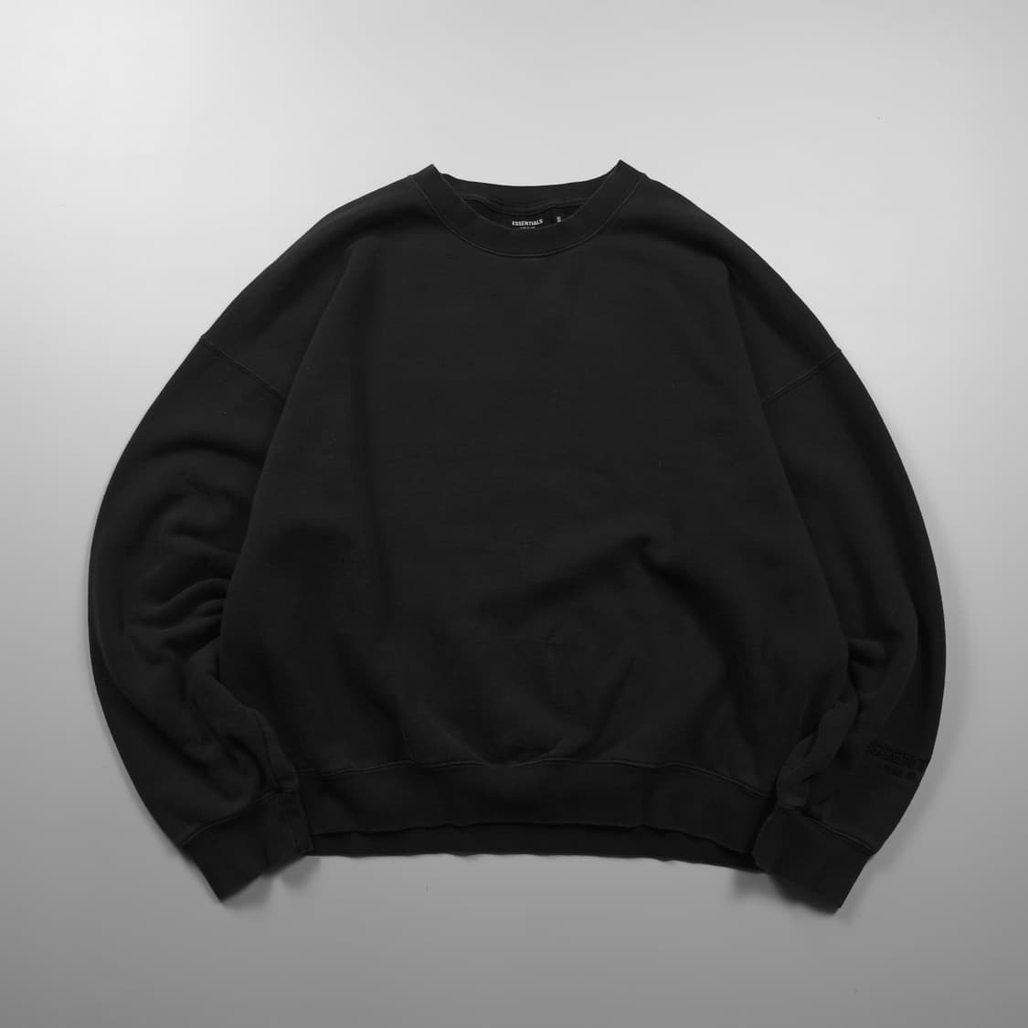 피어오브갓 에센셜 빅로고 블랙 스웻 셔츠 (XL) 상품이미지2