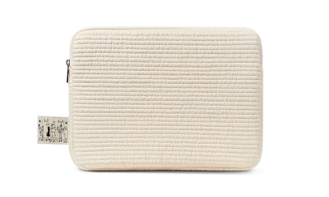 [THUS 더스] 노트북 파우치 (바닐라 / 13인치) 상품이미지1