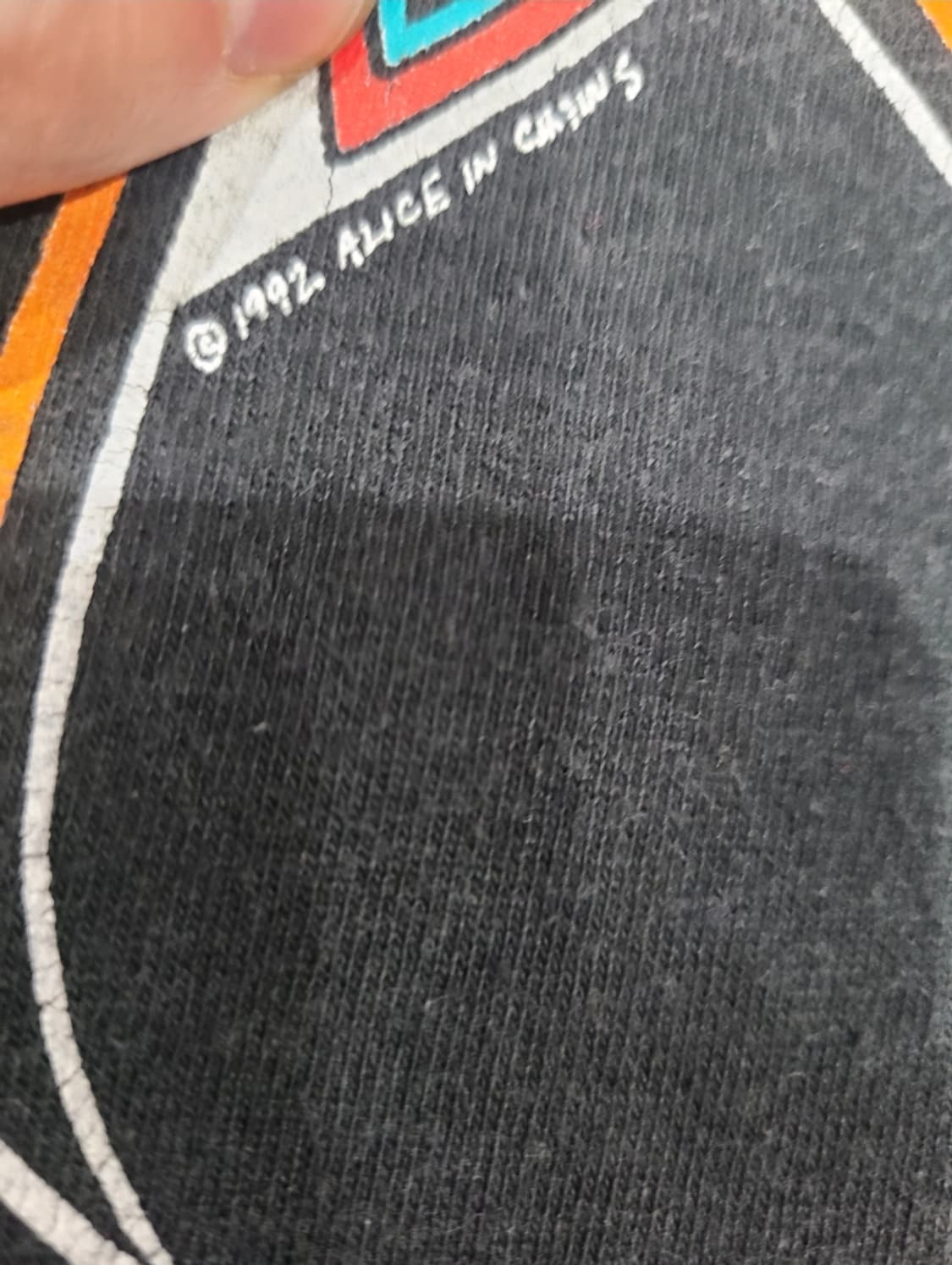 1992 앨리스인체인스 빈티지티셔츠 상품이미지3