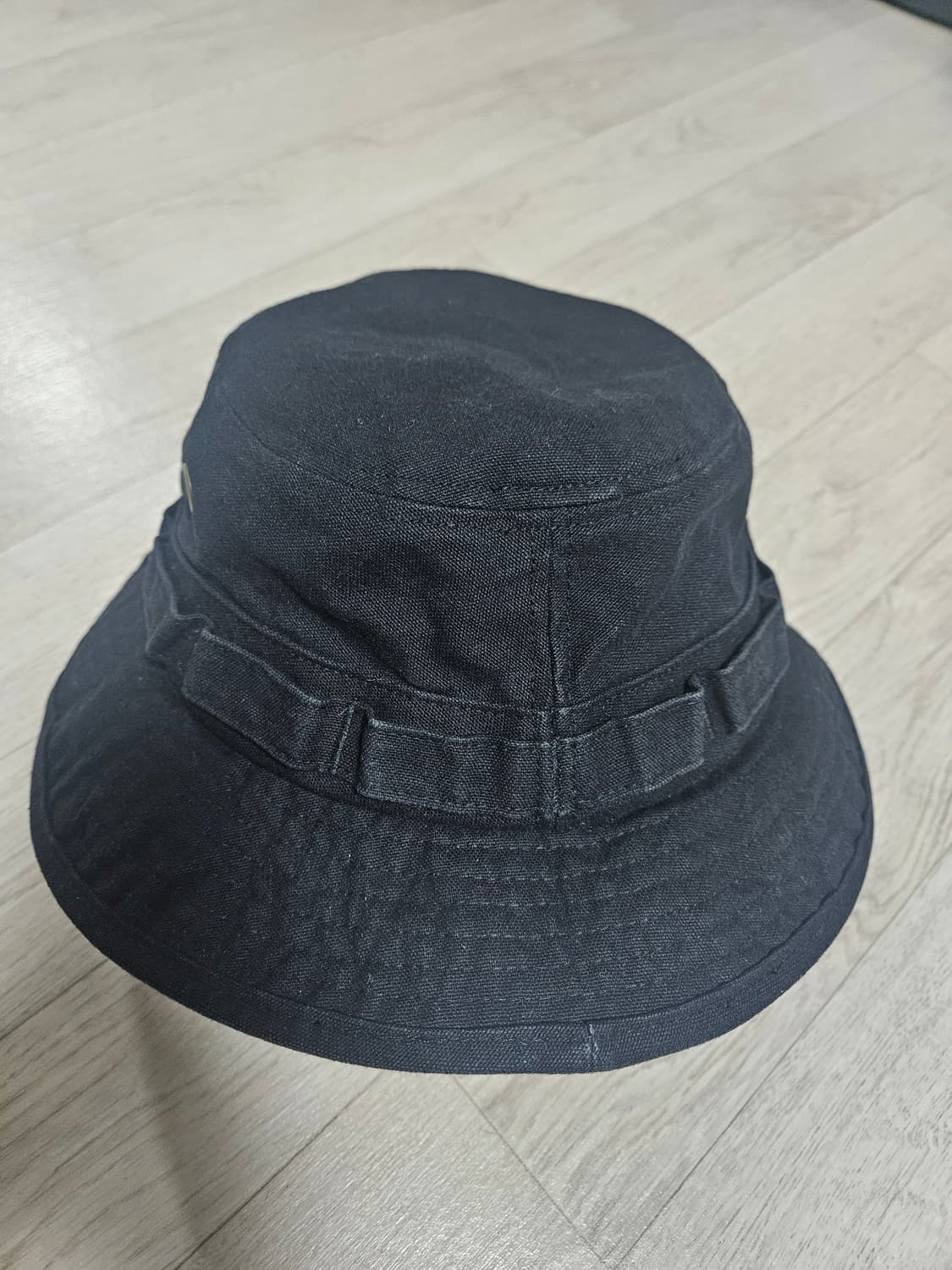 슈프림 워시드 캔버스 부니 블랙 - 24SS 상품이미지3