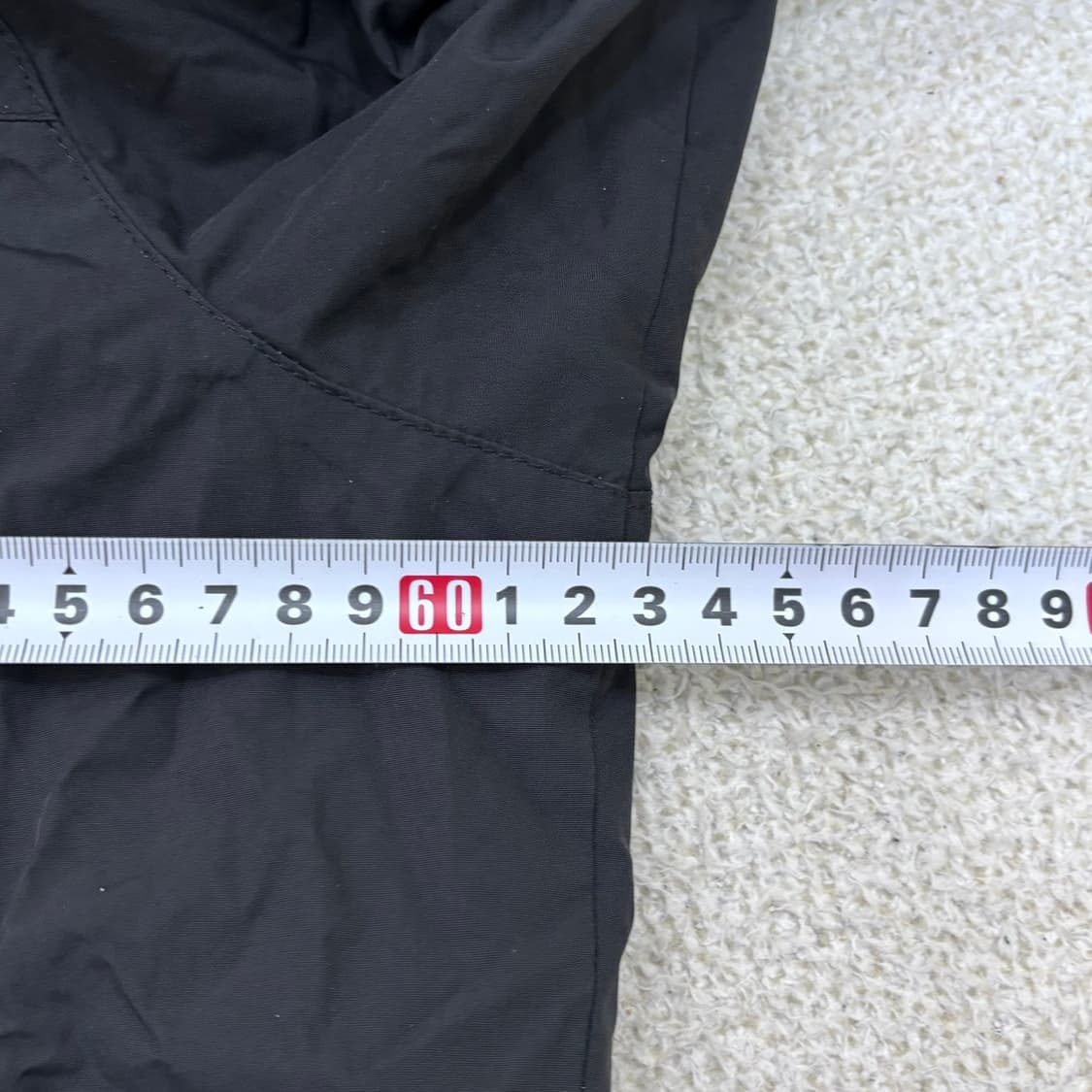 105 K2 남성 블랙 후드 바람막이 자켓 0529Y 상품이미지6