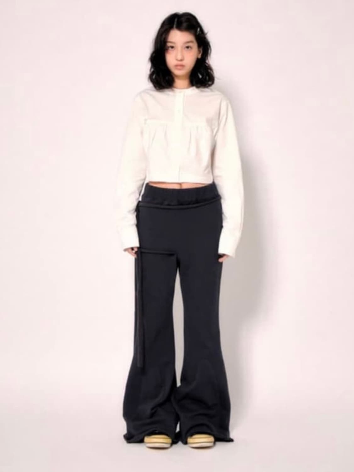 로레일즈 레이어드 부츠컷 스웻팬츠 상품이미지1