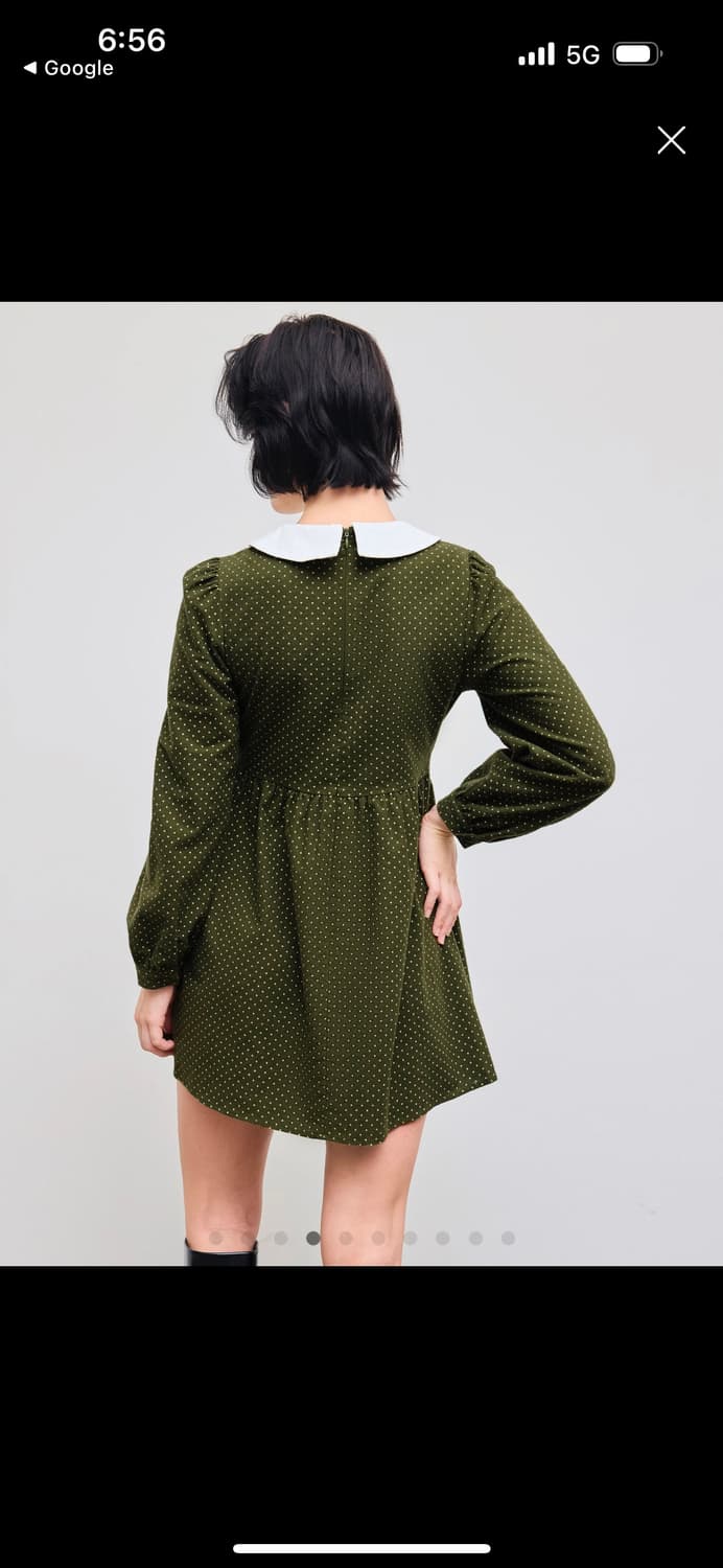 Cider green 미니 원피스 상품이미지4