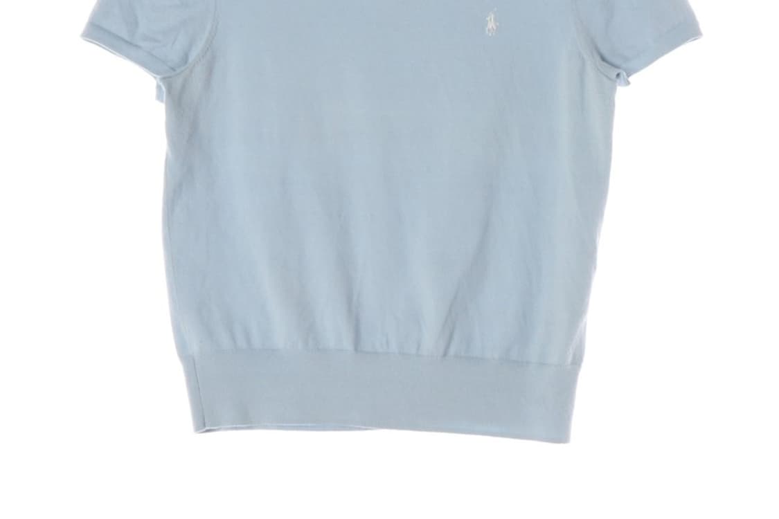 폴로 랄프로렌 라이트블루 반팔 니트 S 상품이미지4