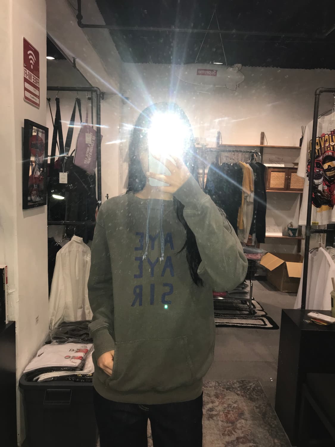 캐피탈 KAPITAL Drawstring Sweatshirt 상품이미지2